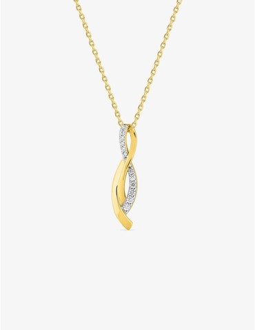 Collier plaqué or et...