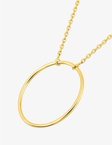 Collier plaqué or avec...