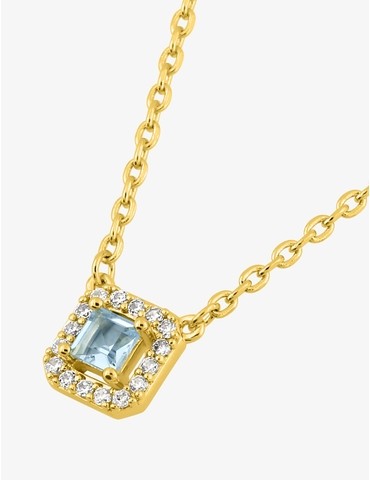 Collier plaqué or avec...