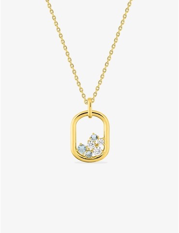 Collier plaqué or avec...