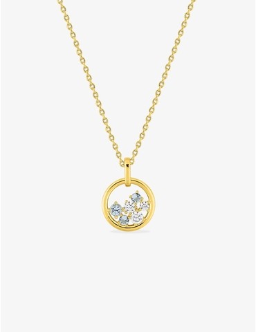 Collier plaqué or avec...