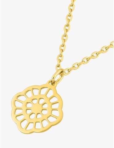 Collier plaqué or pendentif...