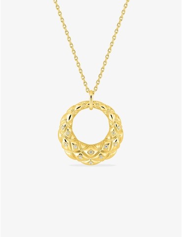 Collier plaqué or avec...