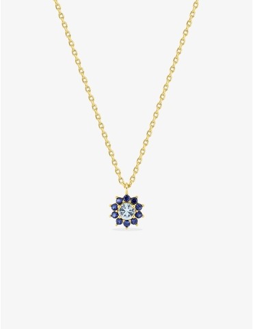 Collier plaqué or pendentif...