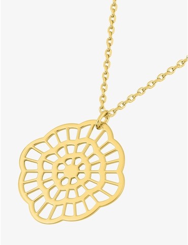 Collier plaqué or pendentif...