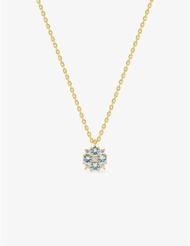 Collier plaqué or pendentif...
