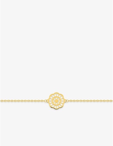 Bracelet plaqué or motif...