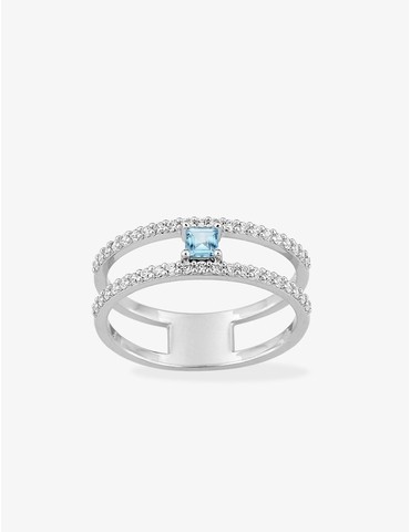 Bague élégante argent 925 ‰...