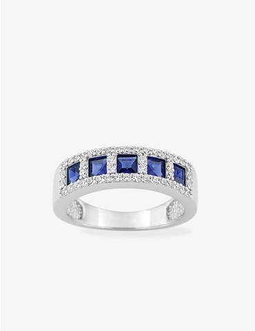 Bague en argent 925 ‰...