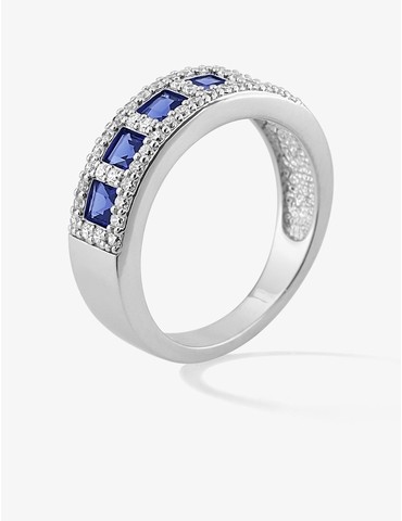 Bague en argent 925 ‰...