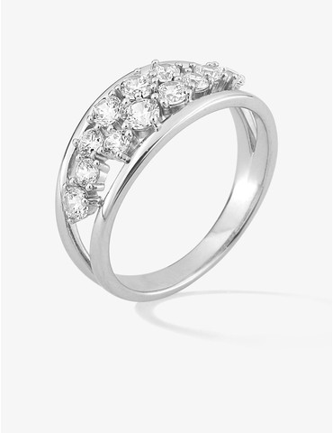Bague argent 925 ‰ rhodié...