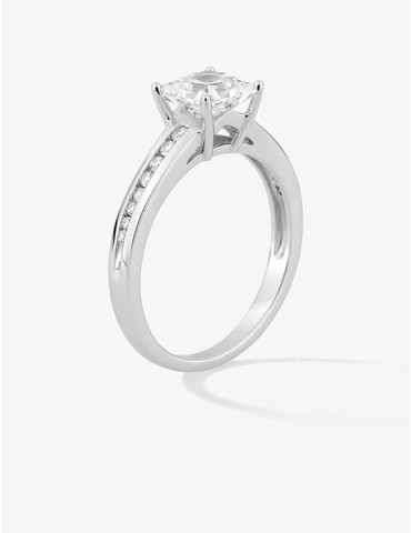 Bague argent 925 ‰ rhodié...
