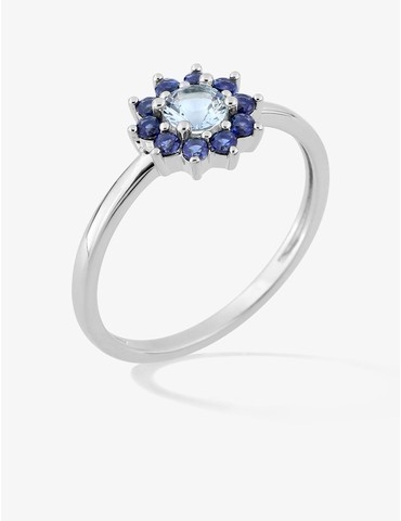 Bague en argent 925 ‰...