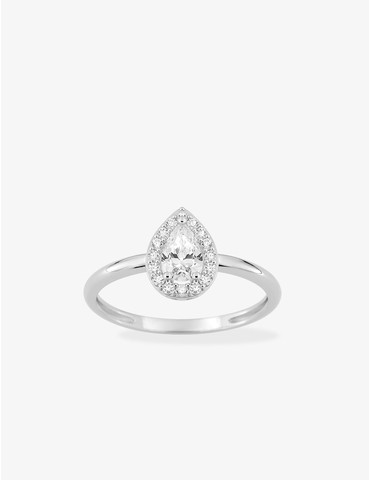 Bague argent 925 ‰ rhodié...