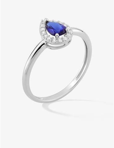 Bague argent 925 ‰ rhodié...