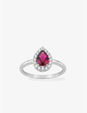 Bague argent 925 ‰ rhodié...