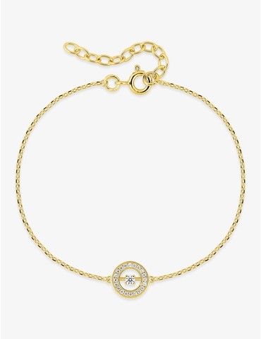 Bracelet plaqué or breloque...
