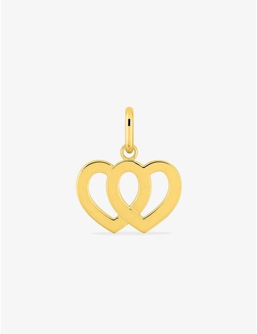 Pendentif plaqué or avec...