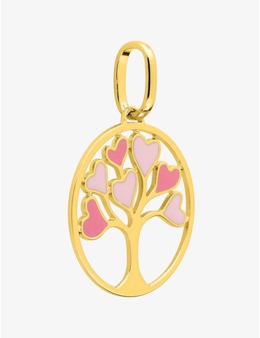 Pendentif plaqué or arbre...