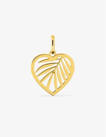 Pendentif plaqué or cœur...