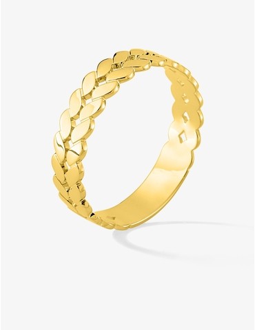 Bague plaqué or design...