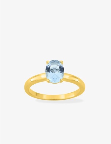 Bague plaqué or avec un...