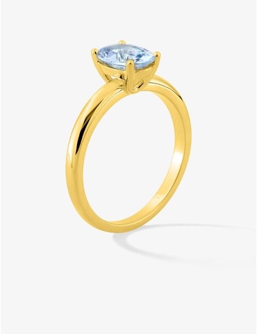 Bague plaqué or avec un...
