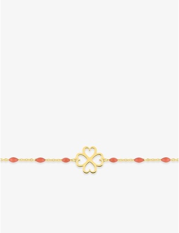 Bracelet plaqué or motif...
