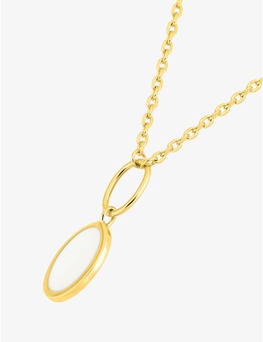 Collier plaqué or avec...