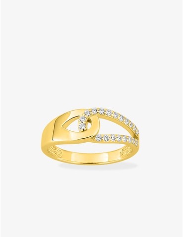 Bague fantaisie plaqué or...