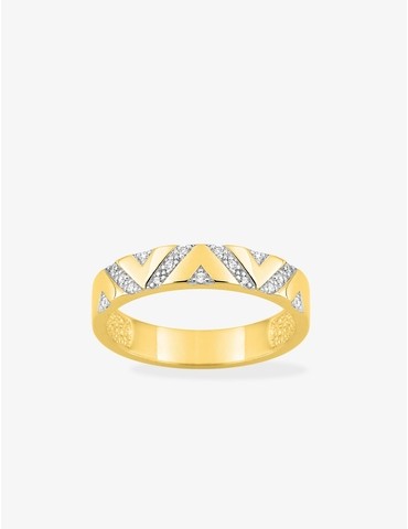 bague en plaqué or jaune...