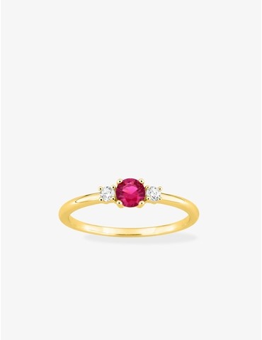 Bague plaqué or, oxydes...