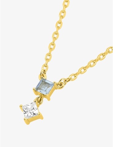 Collier plaqué or avec...