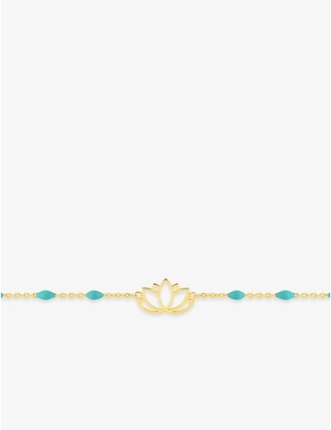 Bracelet plaqué or, motif...
