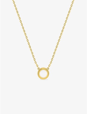 Collier plaqué or avec...