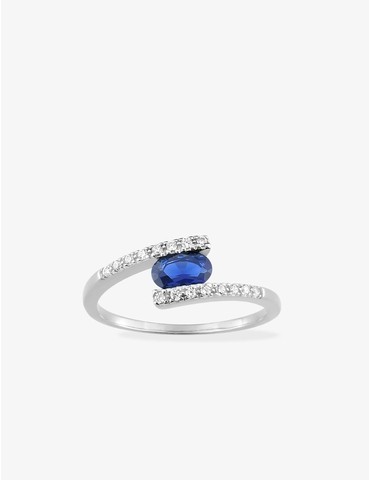 Bague argent 925 ‰ rhodié...