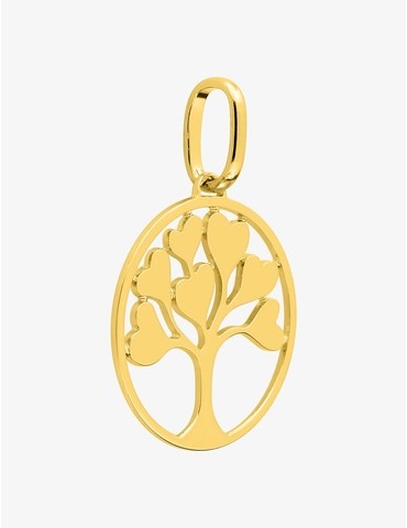 Pendentif plaqué or arbre...