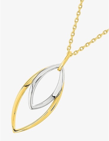 Collier plaqué or et...