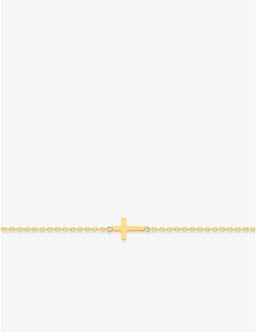 Bracelet de cheville plaqué...