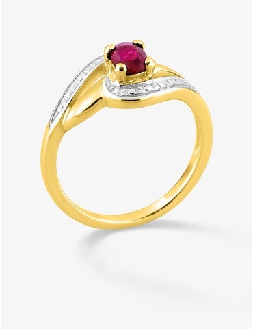 Bague tourbillon plaqué or...