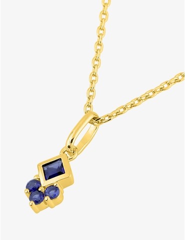 Collier plaqué or avec...