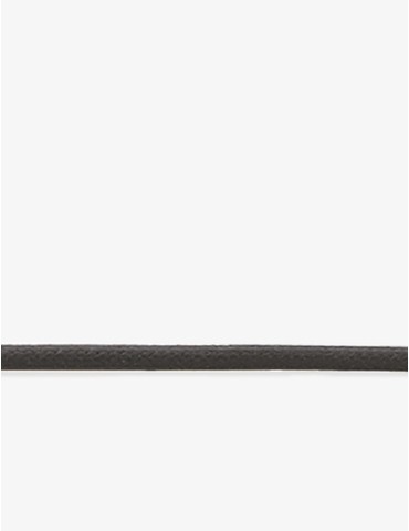 Collier corde noire et...
