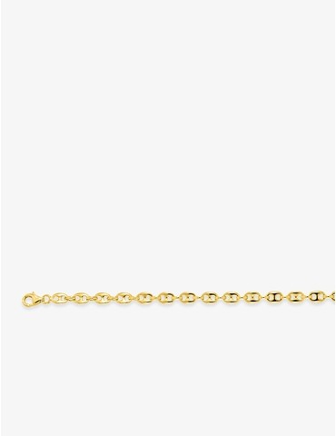 Collier maille grain de...