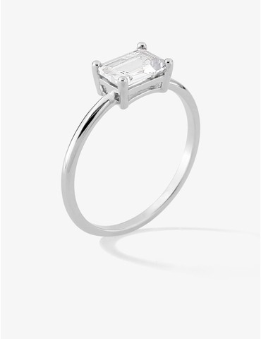 Bague argent 925 ‰ rhodié...