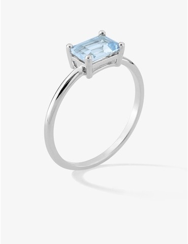 Bague argent 925 ‰ rhodié...