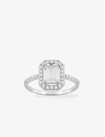 Bague argent 925 ‰ rhodié...
