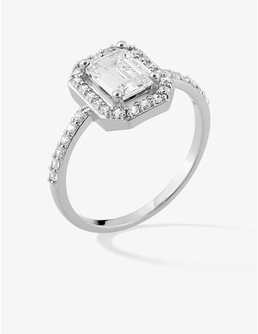 Bague argent 925 ‰ rhodié...