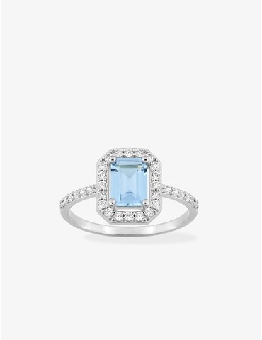Bague argent 925 ‰ rhodié...