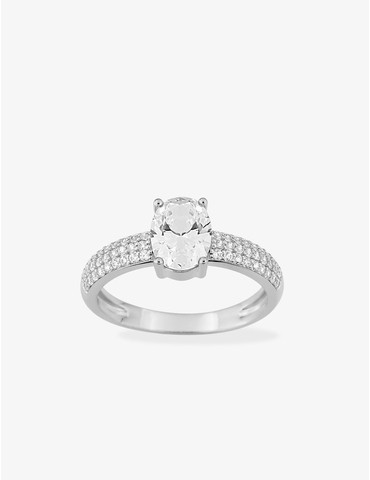 Bague argent 925 ‰ rhodié...
