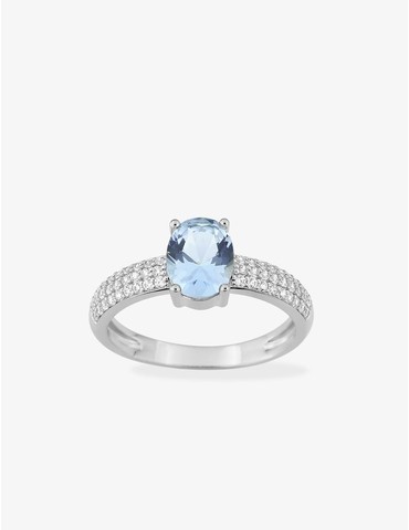 Bague argent 925 ‰ rhodié...